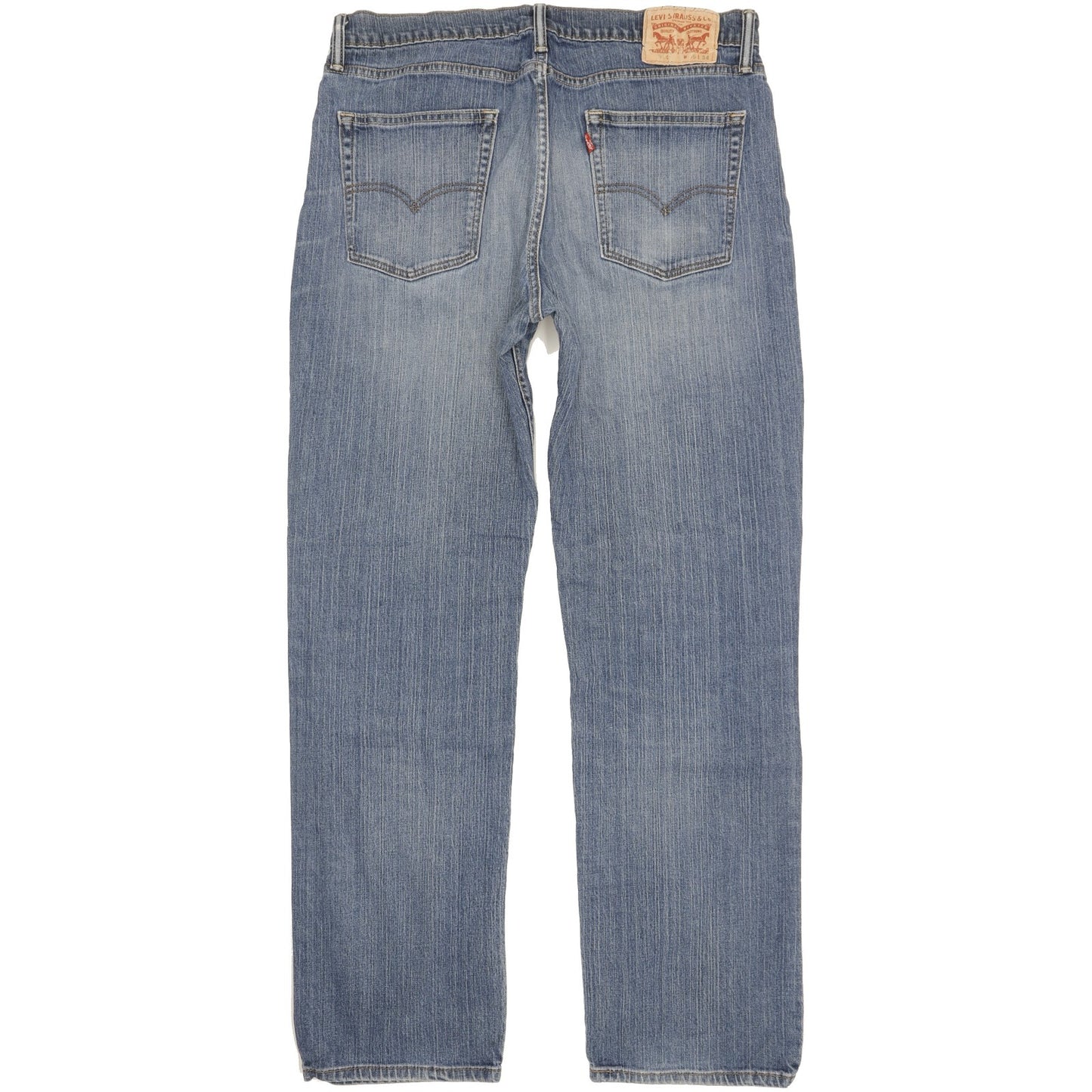 Levi's 514 Men Blue Straight Slim Stretch Jeans W36 L33