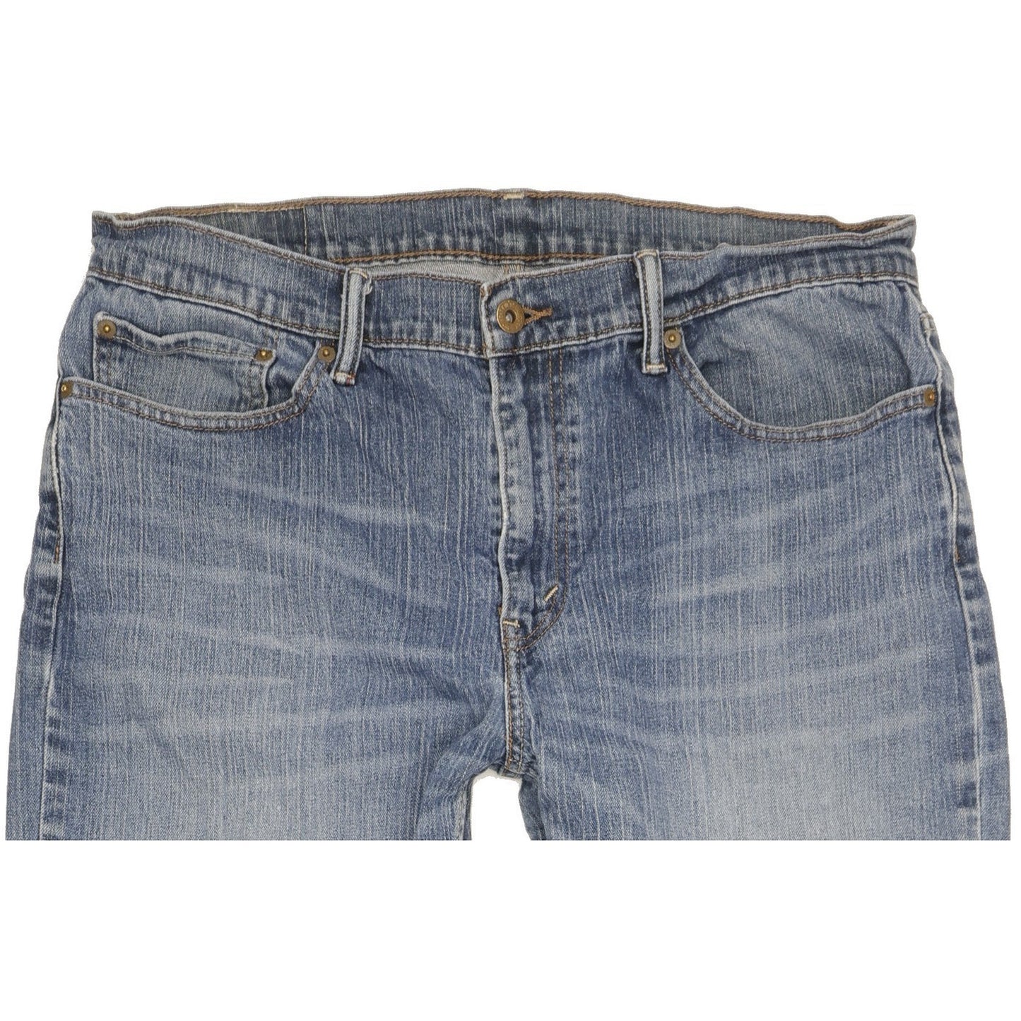Levi's 514 Men Blue Straight Slim Stretch Jeans W36 L33