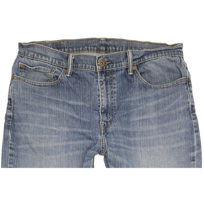 Levi's 514 Men Blue Straight Slim Stretch Jeans W36 L33