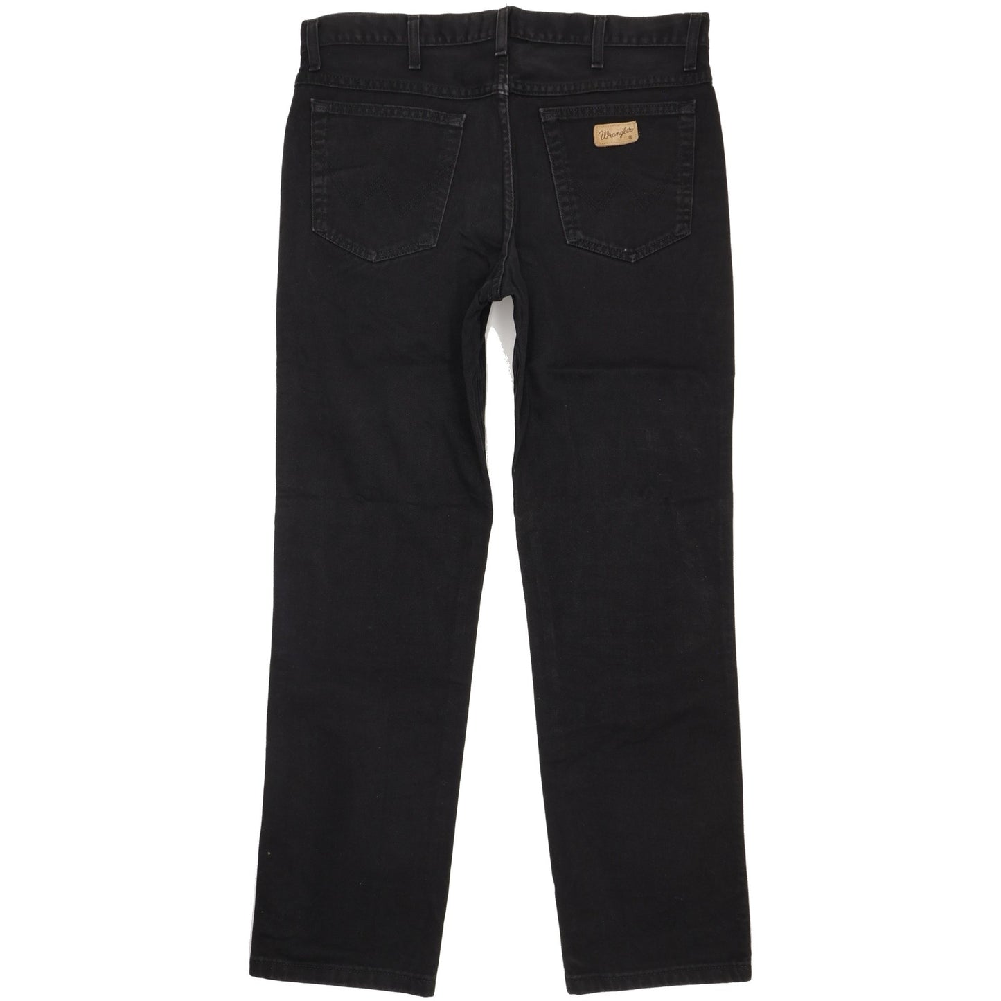 Wrangler Texas Men Black Straight Regular Jeans W36 L32