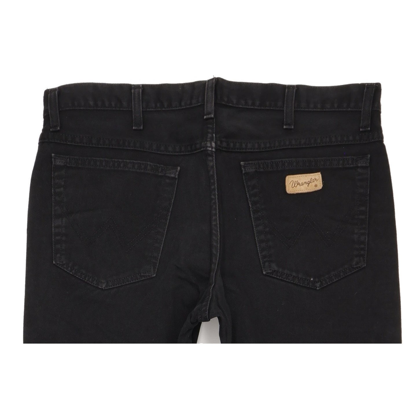 Wrangler Texas Men Black Straight Regular Jeans W36 L32