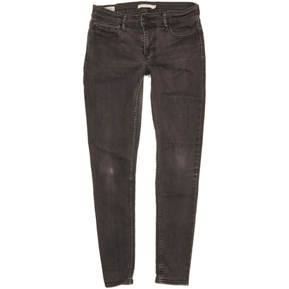 Levi's 710 Super Women Grey Skinny Slim Stretch Jeans W29 L29