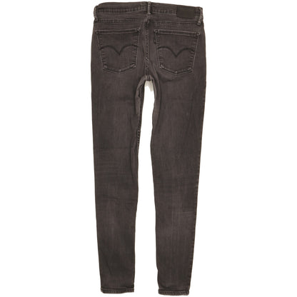 Levi's 710 Super Women Grey Skinny Slim Stretch Jeans W29 L29