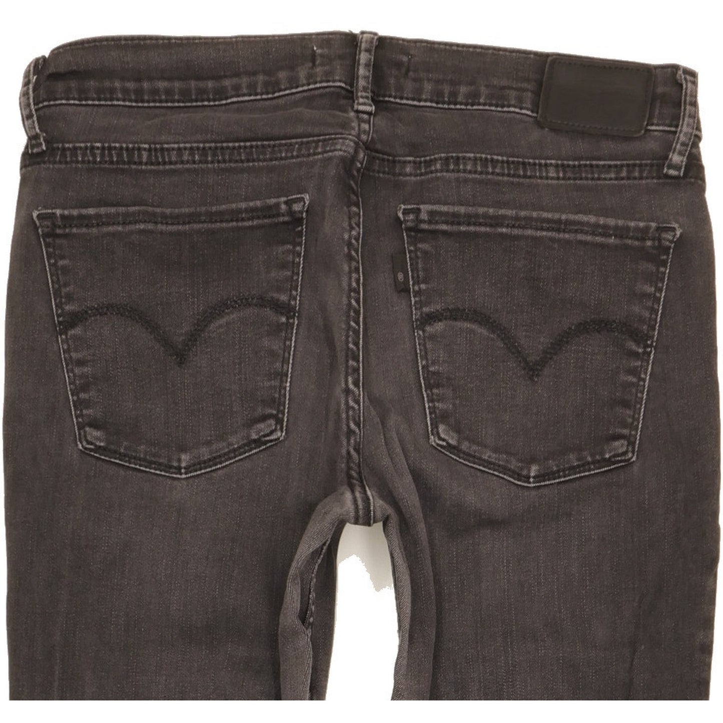 Levi's 710 Super Women Grey Skinny Slim Stretch Jeans W29 L29