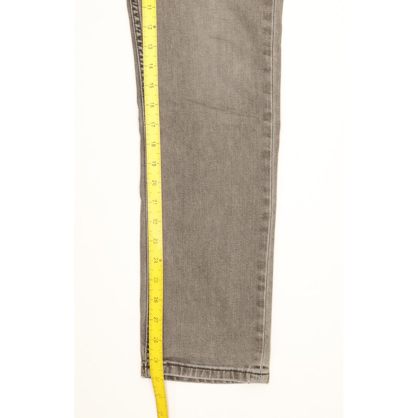 Levi's 511 Men Grey Straight Slim Stretch Jeans W32 L30