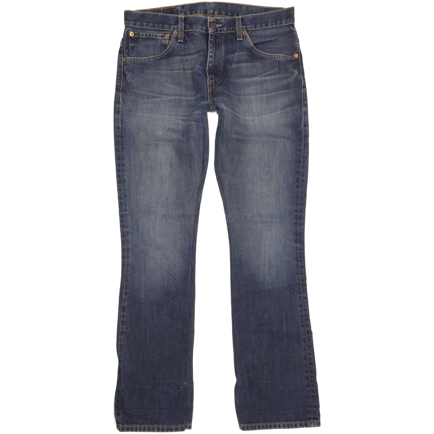 Levi's Men Blue Bootcut Regular Jeans W34 L34