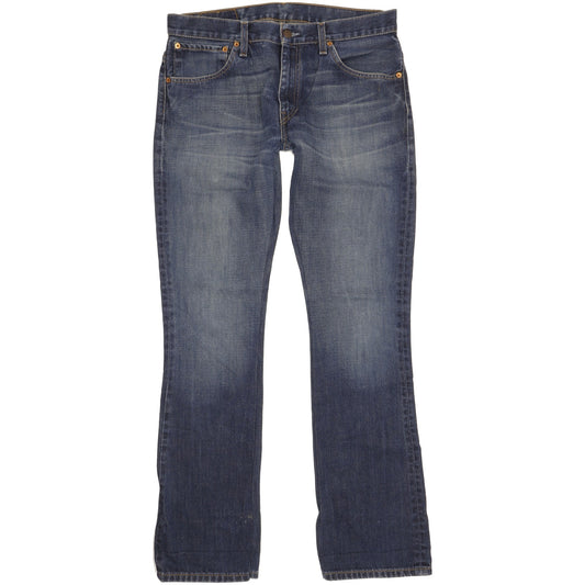 Levi's Men Blue Bootcut Regular Jeans W34 L34