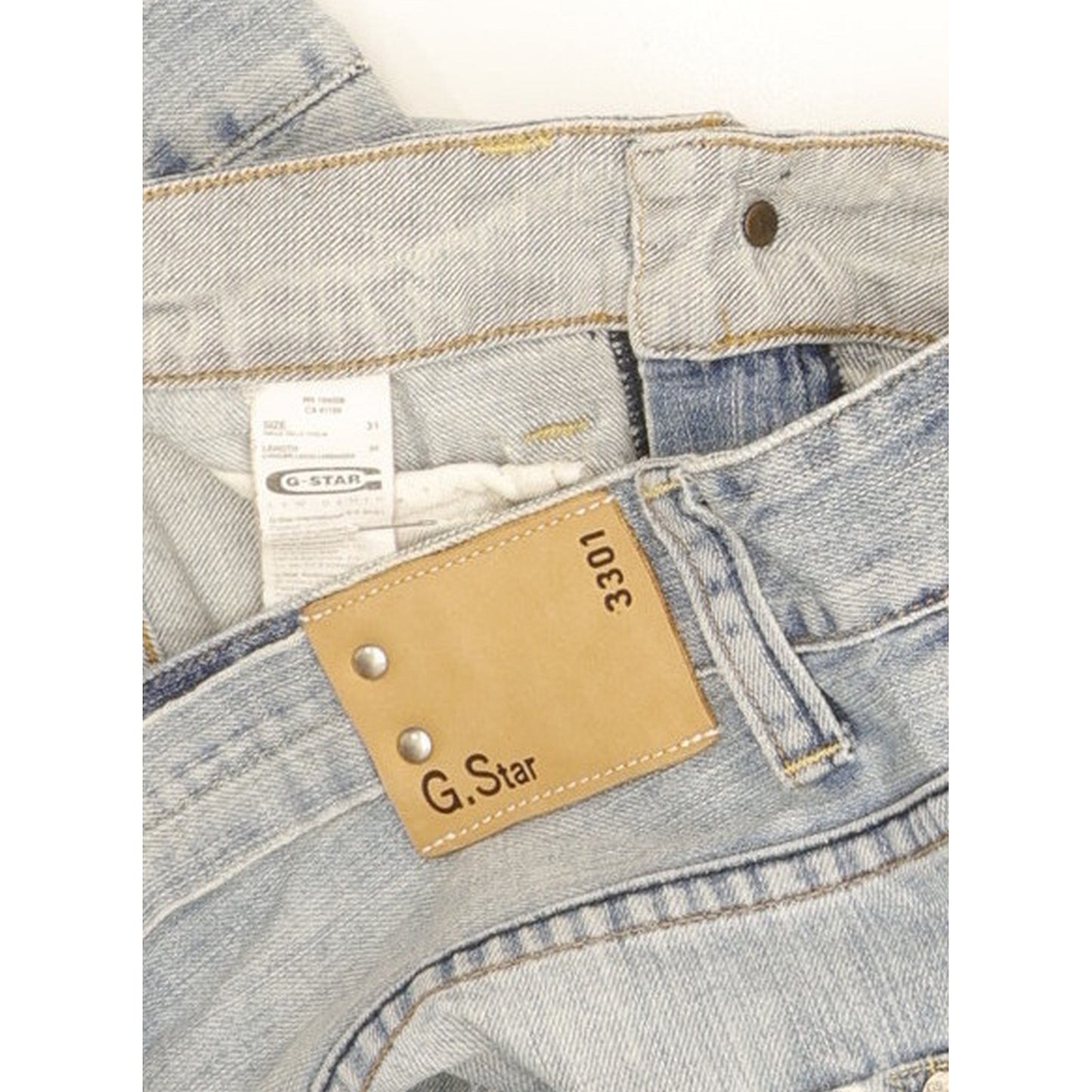 G-Star Radar Men Blue Straight Relaxed Jeans W31 L33