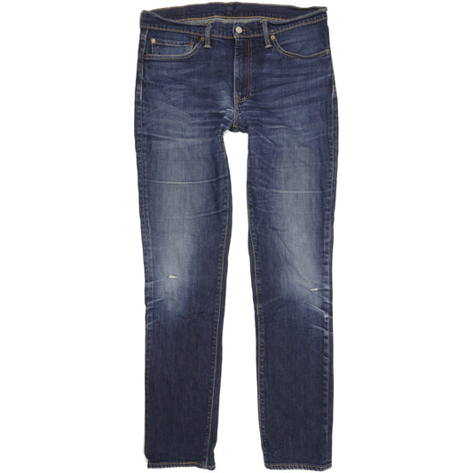 Levi's 511 Men Blue Straight Slim Stretch Jeans W36 L35