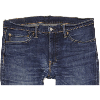 Levi's 511 Men Blue Straight Slim Stretch Jeans W36 L35
