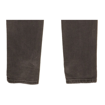 Levi's 710 Super Women Black Skinny Slim Stretch Jeans W30 L32