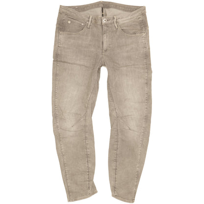 G-Star Arc 3D Women Grey Tapered Relaxed Boyfriend Stretch Jeans W30 L30