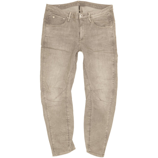 G-Star Arc 3D Women Grey Tapered Relaxed Boyfriend Stretch Jeans W30 L30