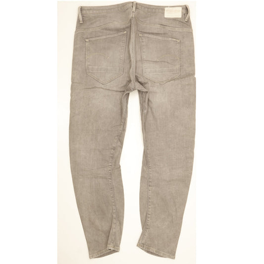 G-Star Arc 3D Women Grey Tapered Relaxed Boyfriend Stretch Jeans W30 L30