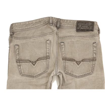 Diesel Zatiny Men Grey Bootcut Regular Jeans W32 L34