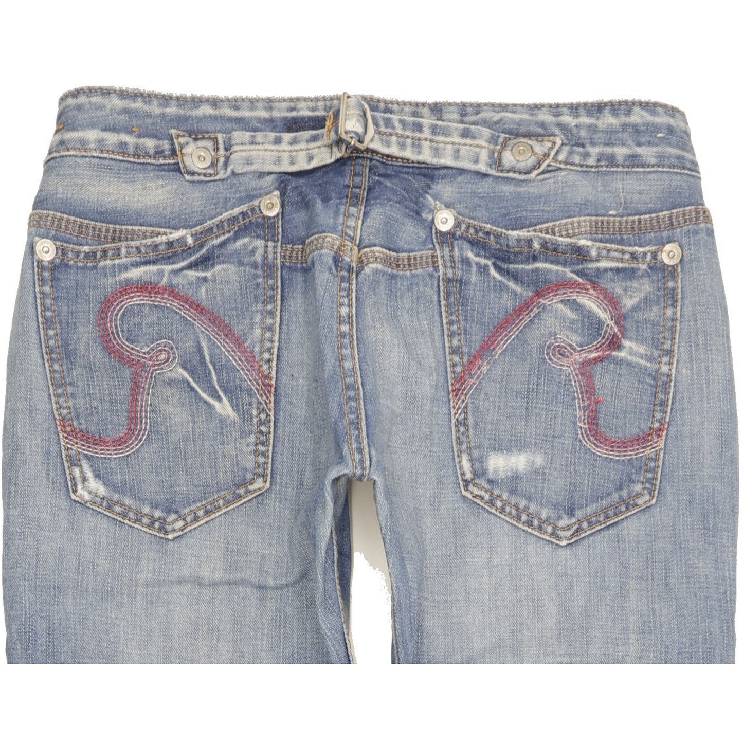 Replay Women Blue Straight Slim Jeans W31 L33