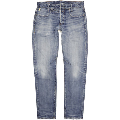 G-Star D-Staq Men Blue Tapered Relaxed Jeans W32 L33