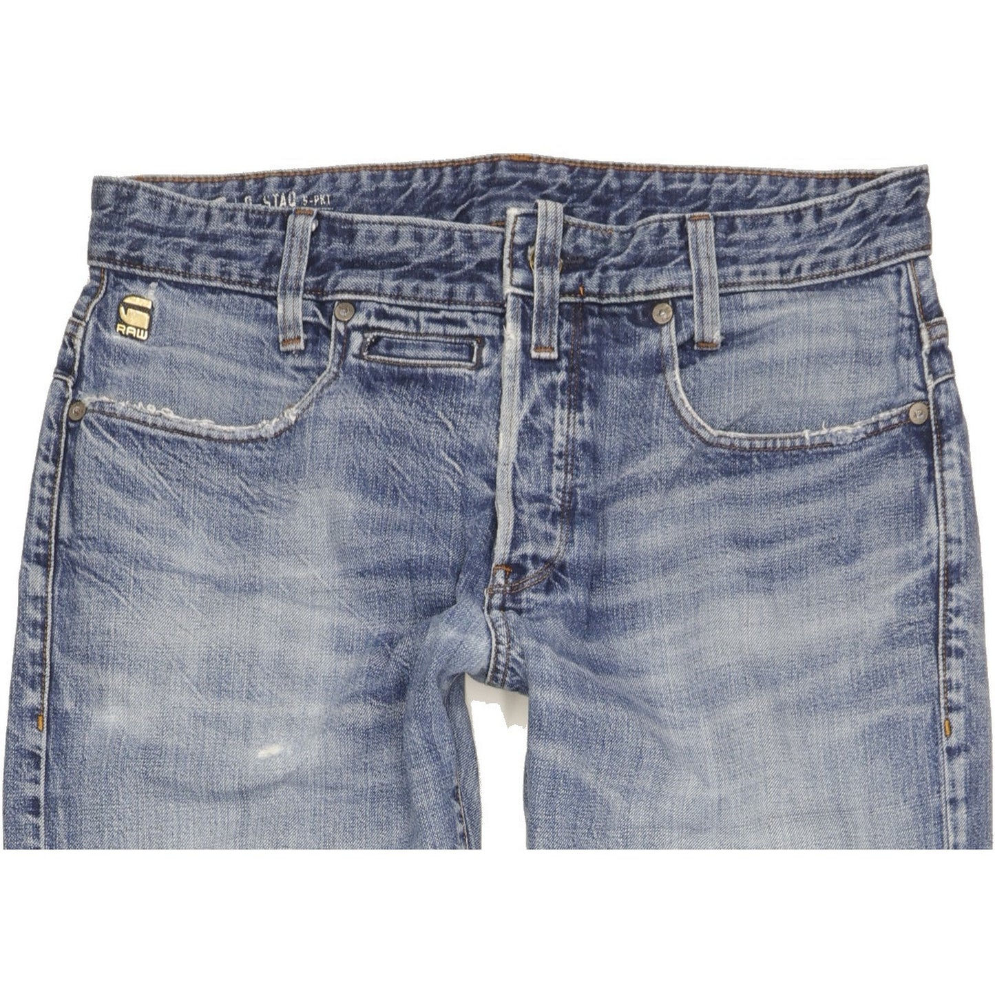G-Star D-Staq Men Blue Tapered Relaxed Jeans W32 L33