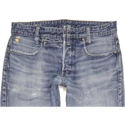 G-Star D-Staq Men Blue Tapered Relaxed Jeans W32 L33