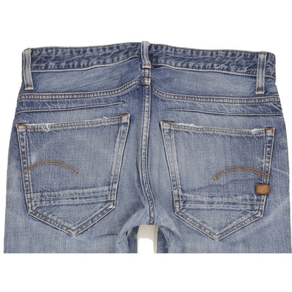 G-Star D-Staq Men Blue Tapered Relaxed Jeans W32 L33