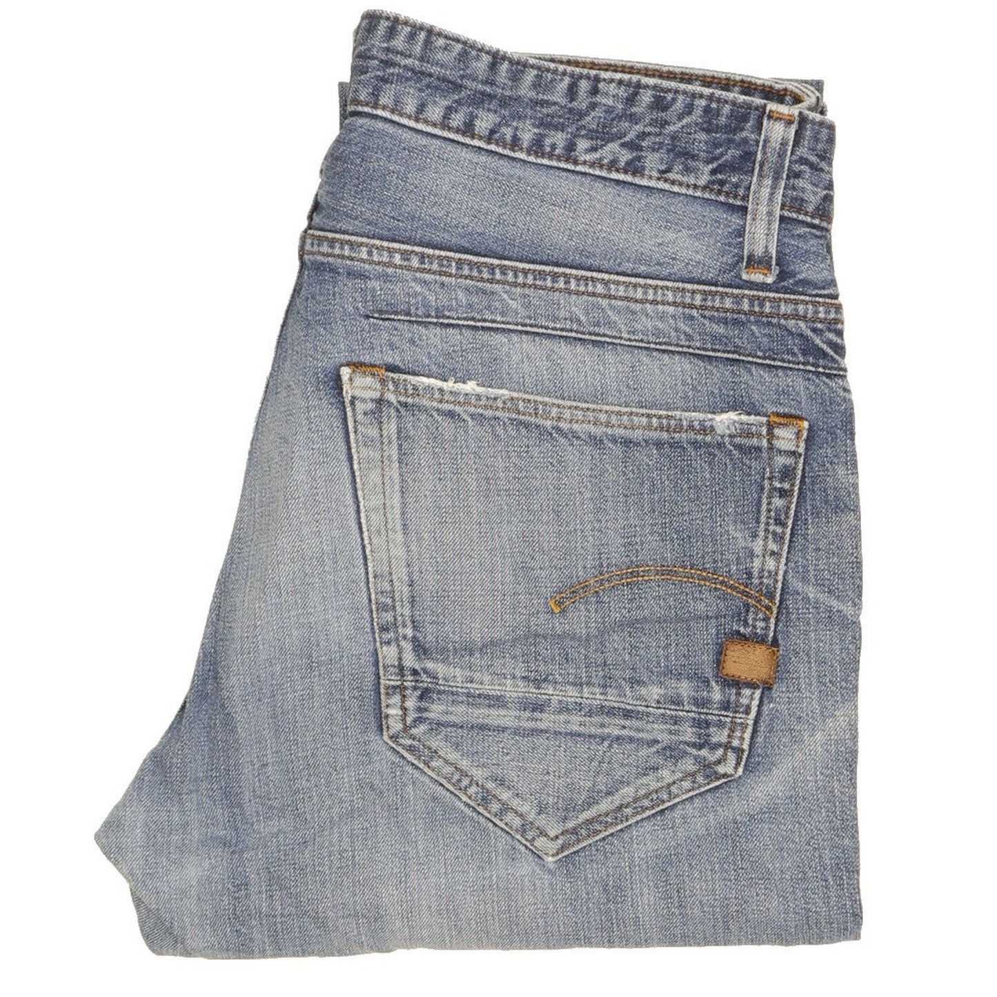G-Star D-Staq Men Blue Tapered Relaxed Jeans W32 L33