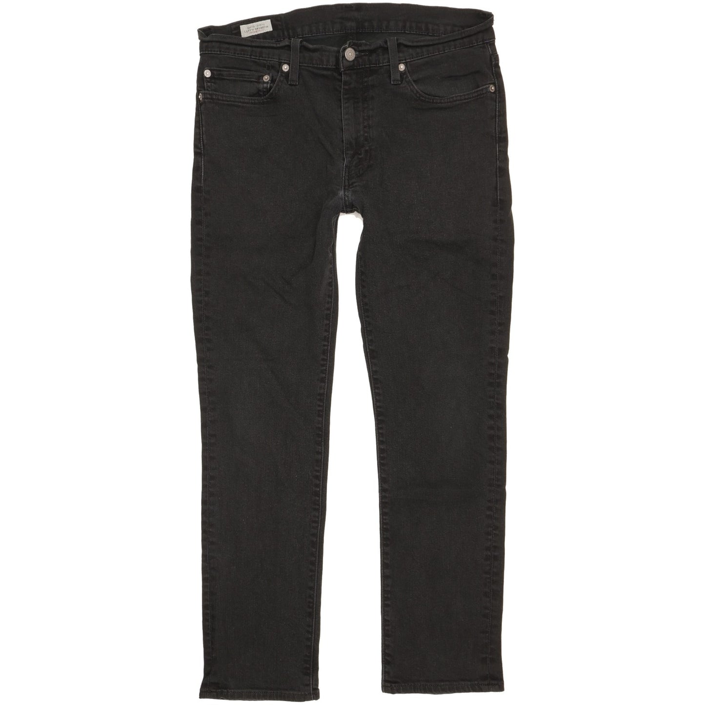 Levi's 511 Men Black Straight Slim Stretch Jeans W34 L28