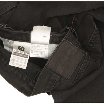 Levi's 511 Men Black Straight Slim Stretch Jeans W34 L28