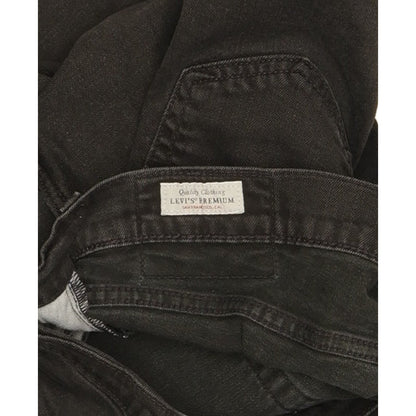 Levi's 511 Men Black Straight Slim Stretch Jeans W34 L28