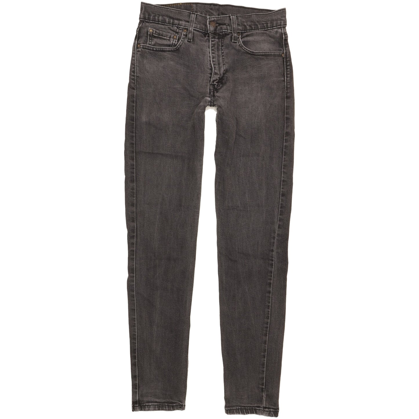 Levi's 512 Lo-Ball Men Black Tapered Slim Stretch Jeans W30 L32