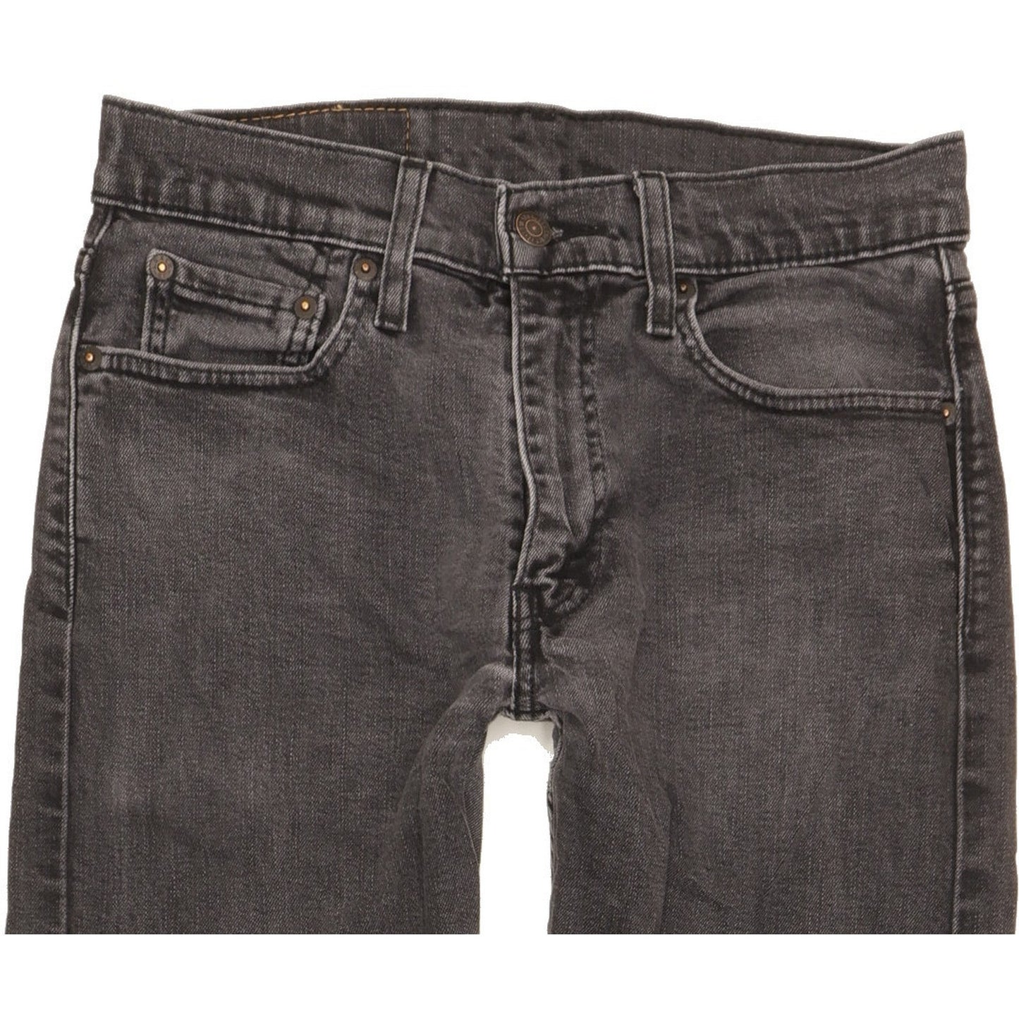 Levi's 512 Lo-Ball Men Black Tapered Slim Stretch Jeans W30 L32