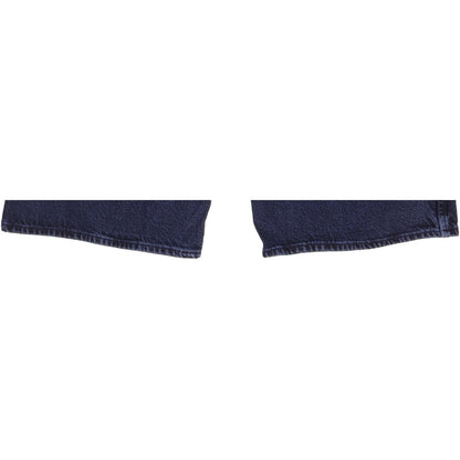 Levi's Line 8 Blue Straight Slim Cropped Jeans High Waisted W30 L30