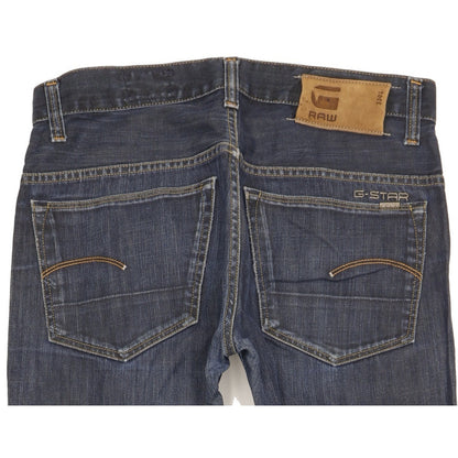 G-Star Men Blue Straight Regular Jeans W32 L28