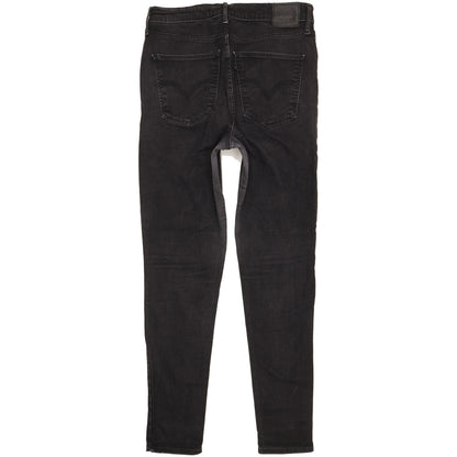 Levi's Mile Black Skinny Slim Stretch Jeans High Waisted W32 L31