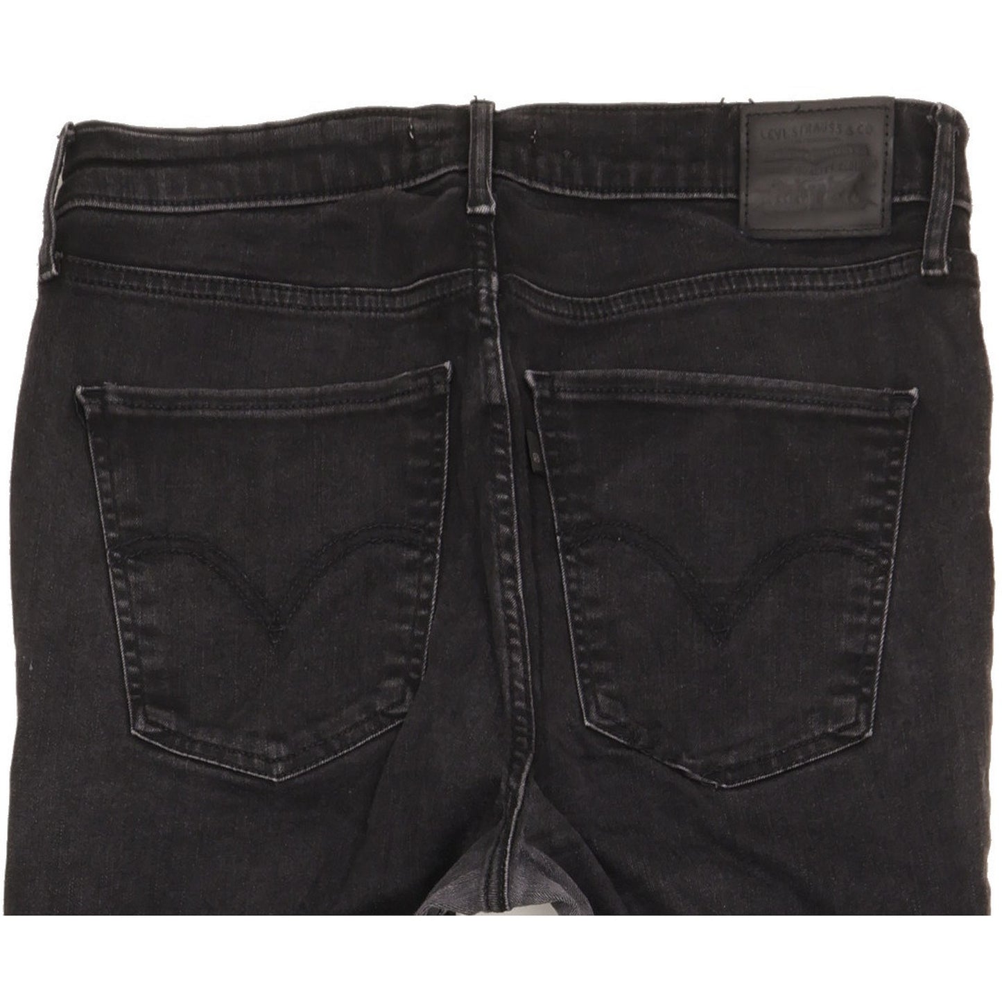 Levi's Mile Black Skinny Slim Stretch Jeans High Waisted W32 L31