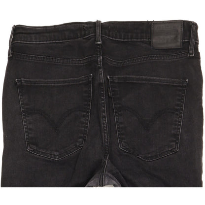 Levi's Mile Black Skinny Slim Stretch Jeans High Waisted W32 L31