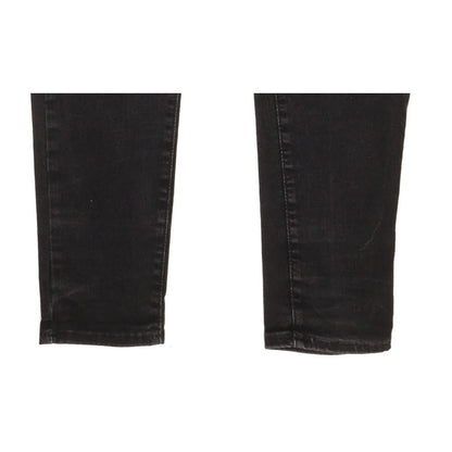 Levi's Mile Black Skinny Slim Stretch Jeans High Waisted W32 L31