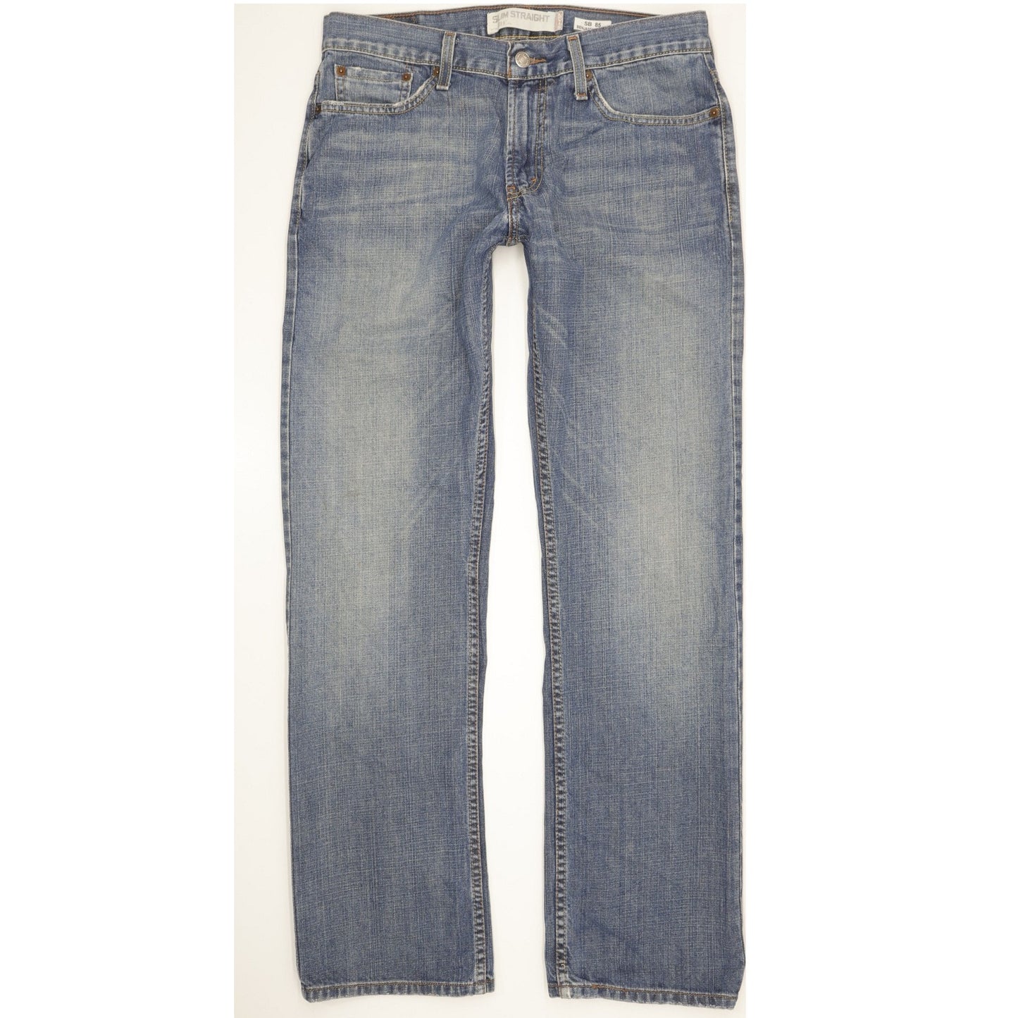 Levi's 514 Men Blue Straight Slim Jeans W33 L32