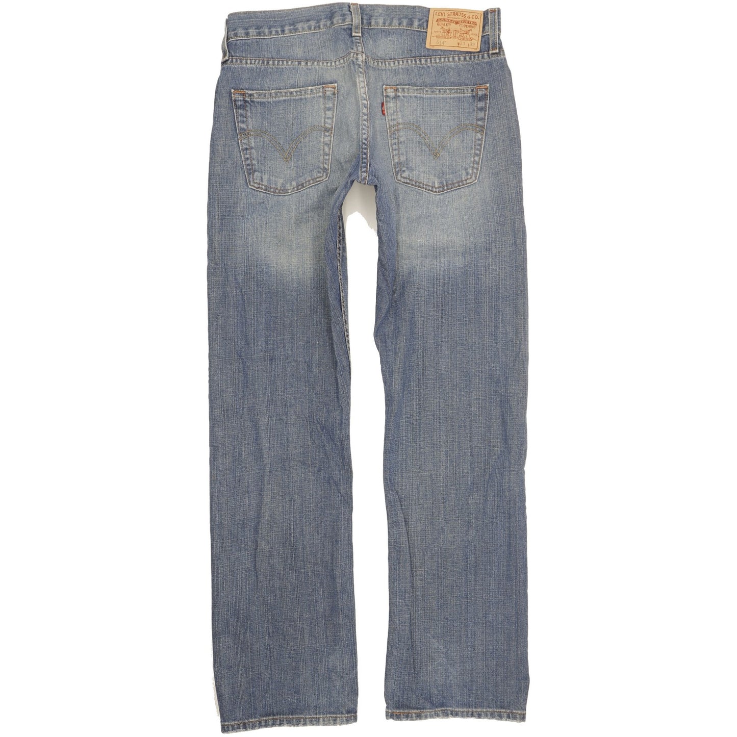 Levi's 514 Men Blue Straight Slim Jeans W33 L32