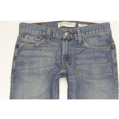Levi's 514 Men Blue Straight Slim Jeans W33 L32