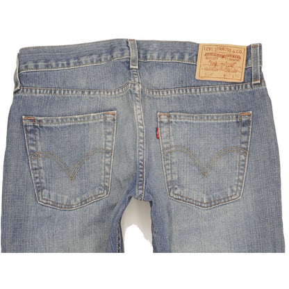 Levi's 514 Men Blue Straight Slim Jeans W33 L32