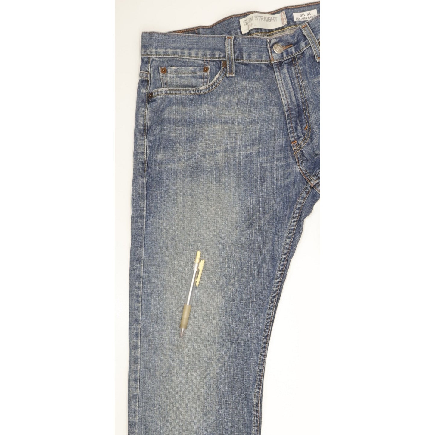 Levi's 514 Men Blue Straight Slim Jeans W33 L32