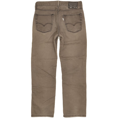 Levi's 514 Men Grey Straight Slim Jeans W31 L29
