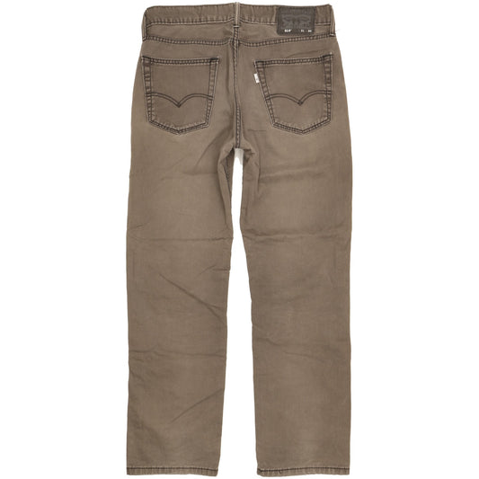 Levi's 514 Men Grey Straight Slim Jeans W31 L29
