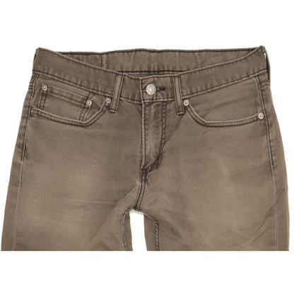 Levi's 514 Men Grey Straight Slim Jeans W31 L29
