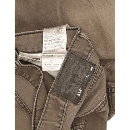 Levi's 514 Men Grey Straight Slim Jeans W31 L29