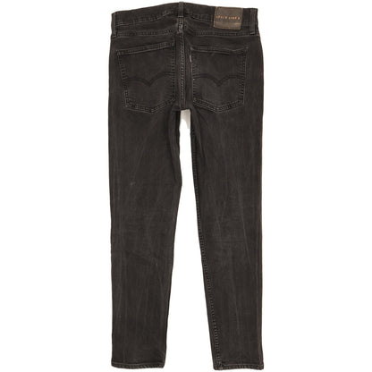 Levi's Line 8 Men Black Skinny Slim Stretch Jeans W31 L29