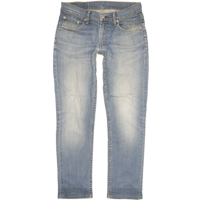 Levi's 511 Men Blue Straight Slim Stretch Jeans W30 L29