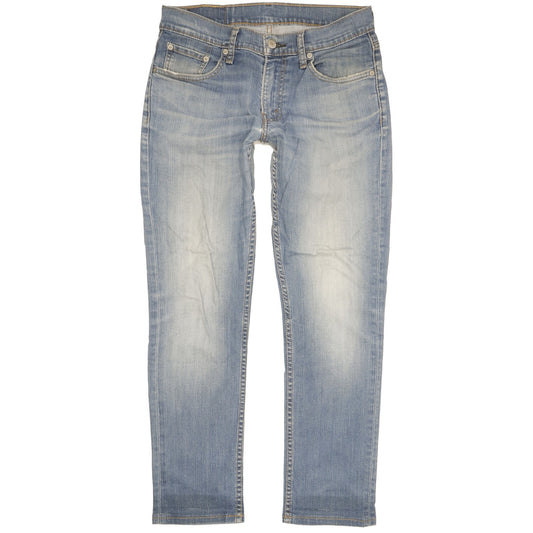 Levi's 511 Men Blue Straight Slim Stretch Jeans W30 L29