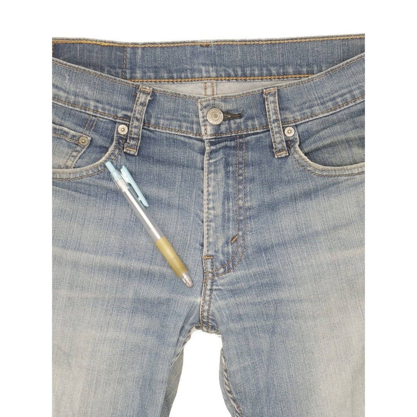 Levi's 511 Men Blue Straight Slim Stretch Jeans W30 L29