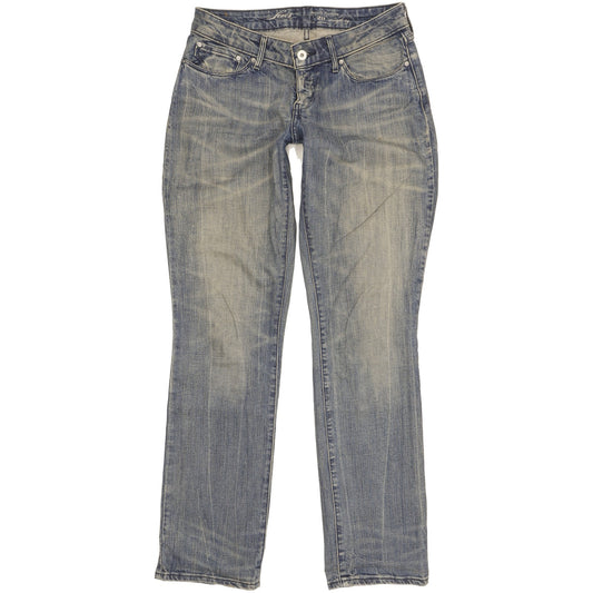 Levi's Bold Curve Men Blue Straight Slim Stretch Jeans W29 L32